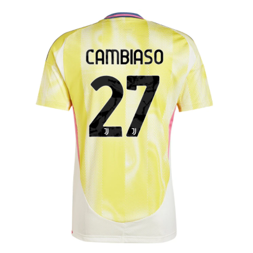 Juventus Andrea Cambiaso 27 Away Trikot 2024-2025