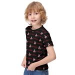 FC Köln Jungen Mädchen Kurzarm 3D-Druck T-Shirt Rundhals-Sommerhemd Tops