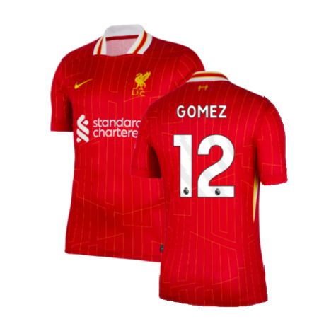 FC Liverpool Joe Gomez 12 Home Trikot 2024-2025