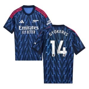 Arsenal Viktor Gyökeres 14 Away Trikot 2025-2026