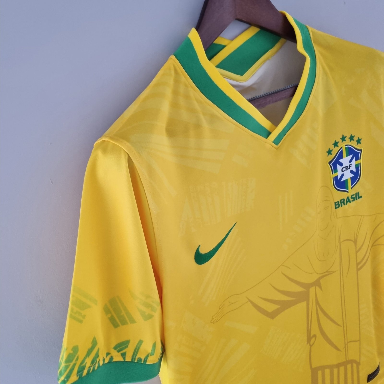Brasilien Klassisch Trikot 2022-2023 - Gelb Brasilien Klassisch Trikot 2022-2023 - Gelb