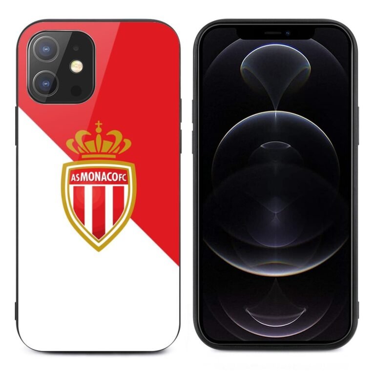 AS Monaco Stoßfest Glaskasten Handyhüllen & Cover Für IPhone 12