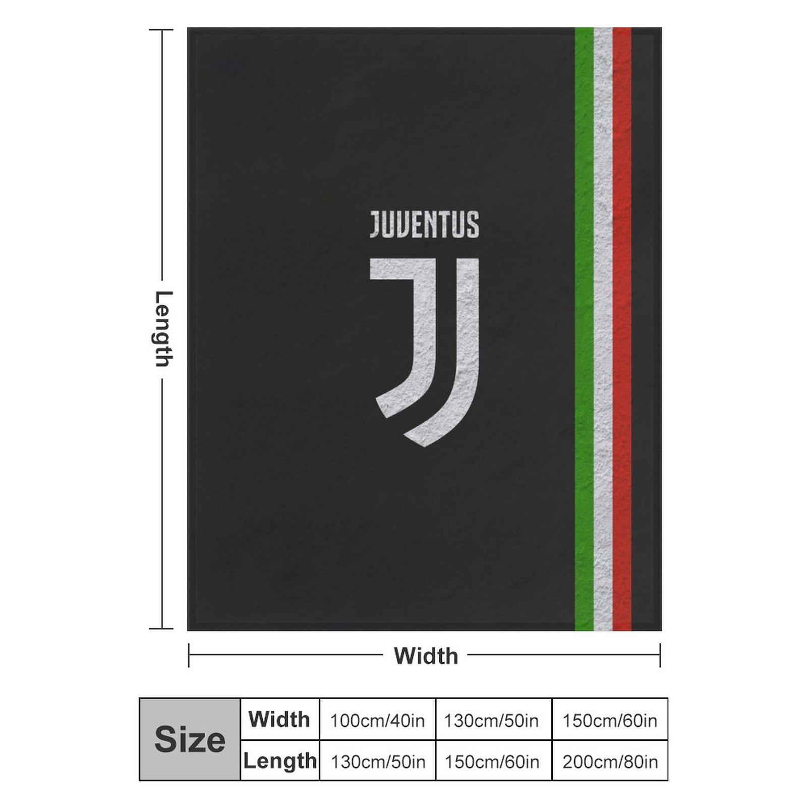 Juventus FC Decken, Superweiche Decken, Verschiedene Größen Von Decken Juventus FC Decken, Superweiche Decken, Verschiedene Größen Von Decken