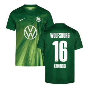 VFL Wolfsburg Jakub Kaminski 16 Home Trikot 2025-2026