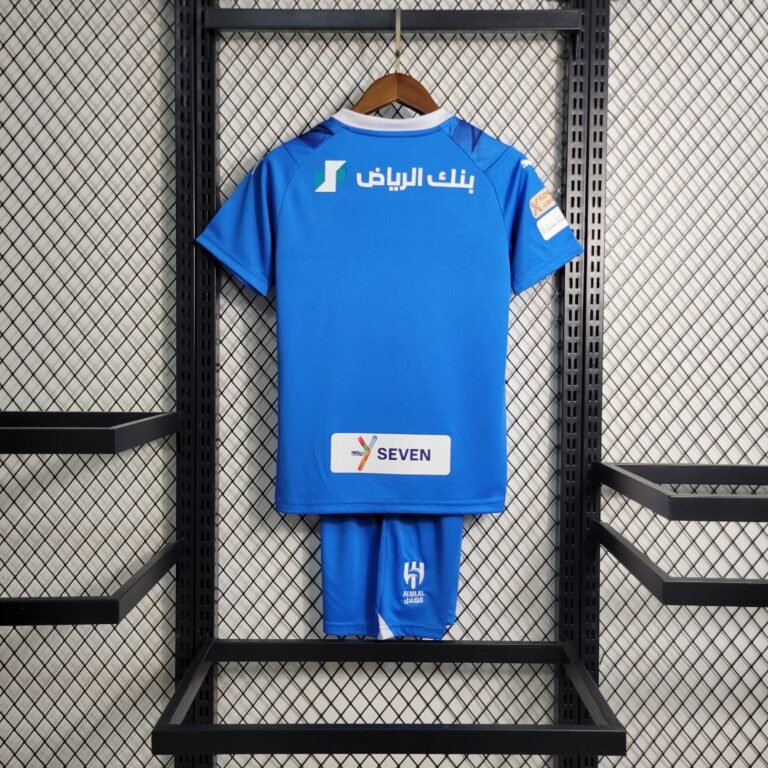 Al-Hilal Saudi Heimtrikot Kinder Mini Kit 2023-2024