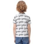 Juventus FC Jungen Mädchen Kurzarm 3D-Druck T-Shirt Rundhals-Sommerhemd Tops