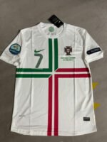 Portugal Cristiano Ronaldo 7 Retro Away Trikot EM 2012