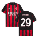 AC Mailand Youssouf Fofana 29 Home Trikot 2025-2026