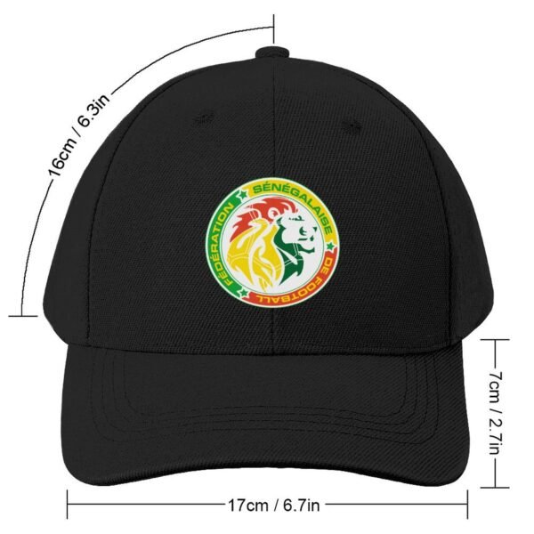 Senegal Baseball Cap Verstellbar Reine Farbe Baseballkappe Mütze