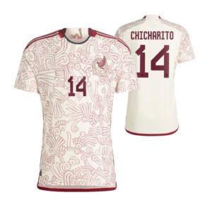 Mexico Chicharito 14 Away Trikot WM 2022
