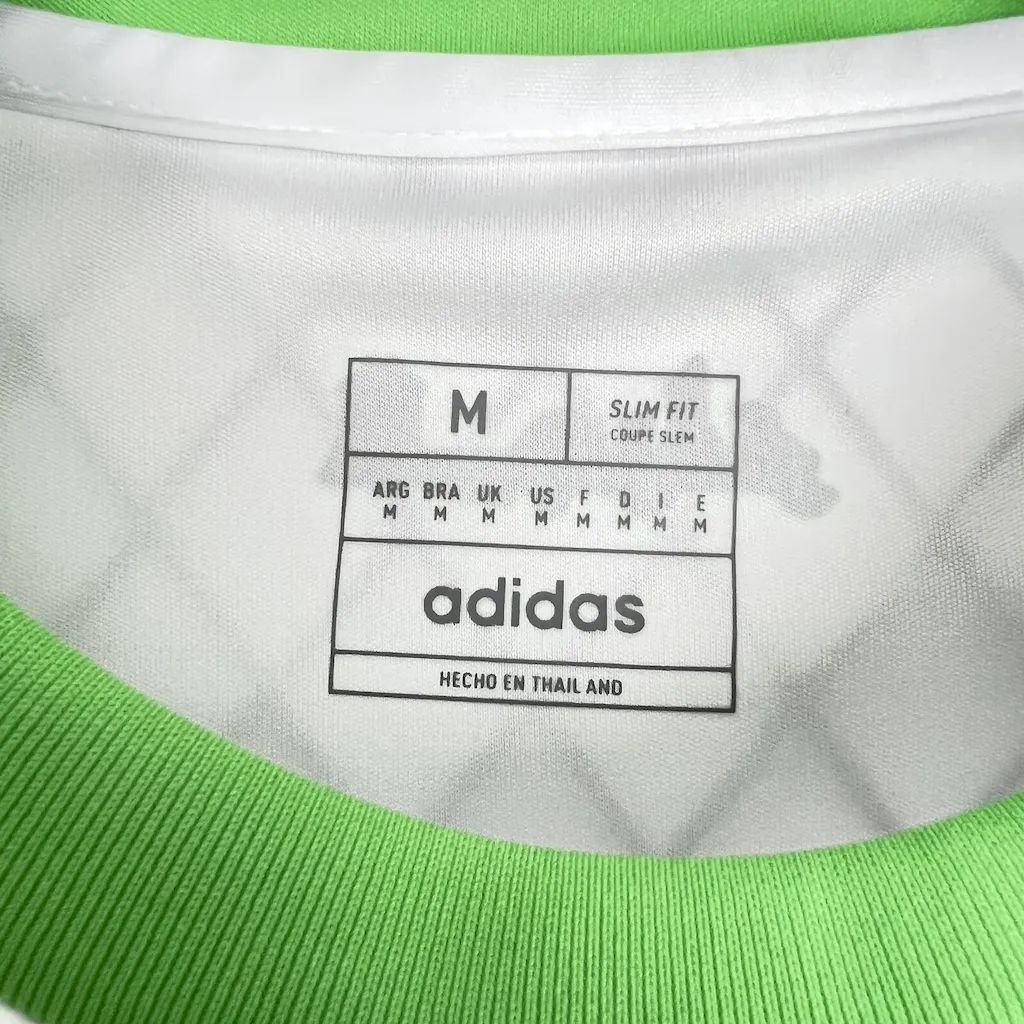 Algerien Amine Gouiri 11 Home Trikot 2024-2025 Algerien Amine Gouiri 11 Home Trikot 2024-2025