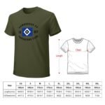 Hamburger SV Core Stretch Slim Cneck Gildan Tee T-Shirt Herren