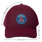 Unisex Paris Saint-Germain Baseball Cap Verstellbar Reine Farbe Baseballkappe Mütze