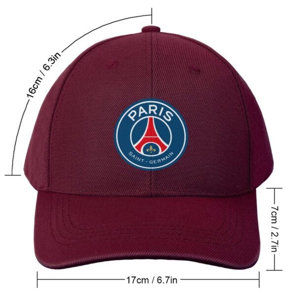 Unisex Paris Saint-Germain Baseball Cap Verstellbar Reine Farbe Baseballkappe Mütze