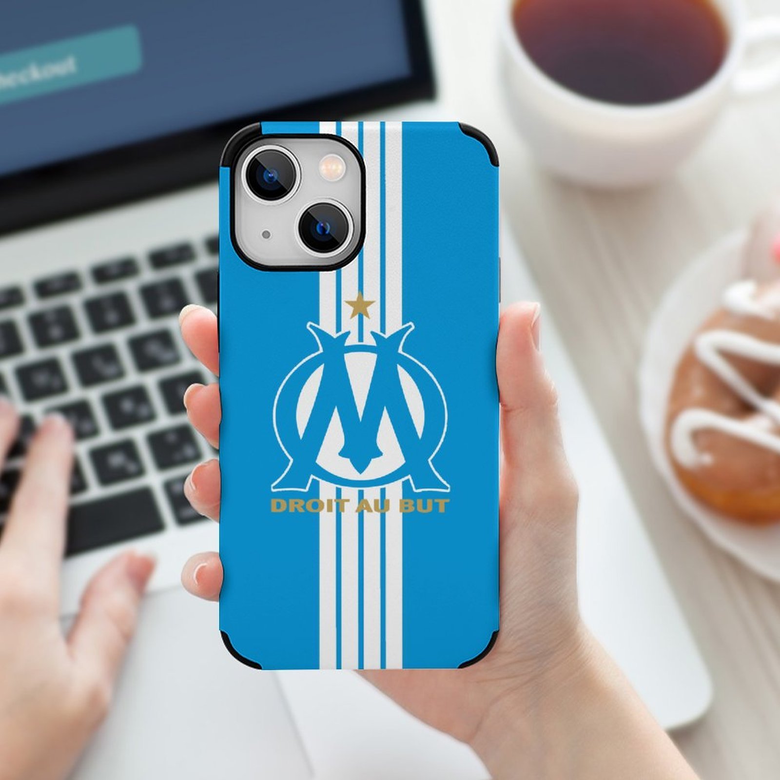 Olympique De Marseille Stoßfest Und Schützend Handyhüllen & Cover Für IPhone 13 Olympique De Marseille Stoßfest Und Schützend Handyhüllen & Cover Für IPhone 13