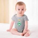 Werder Bremen Baby Bodysuit Strampler Schlafanzug Mit Kurzen Ärmeln