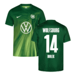 VFL Wolfsburg Bartosz Bialek 14 Home Trikot 2025-2026