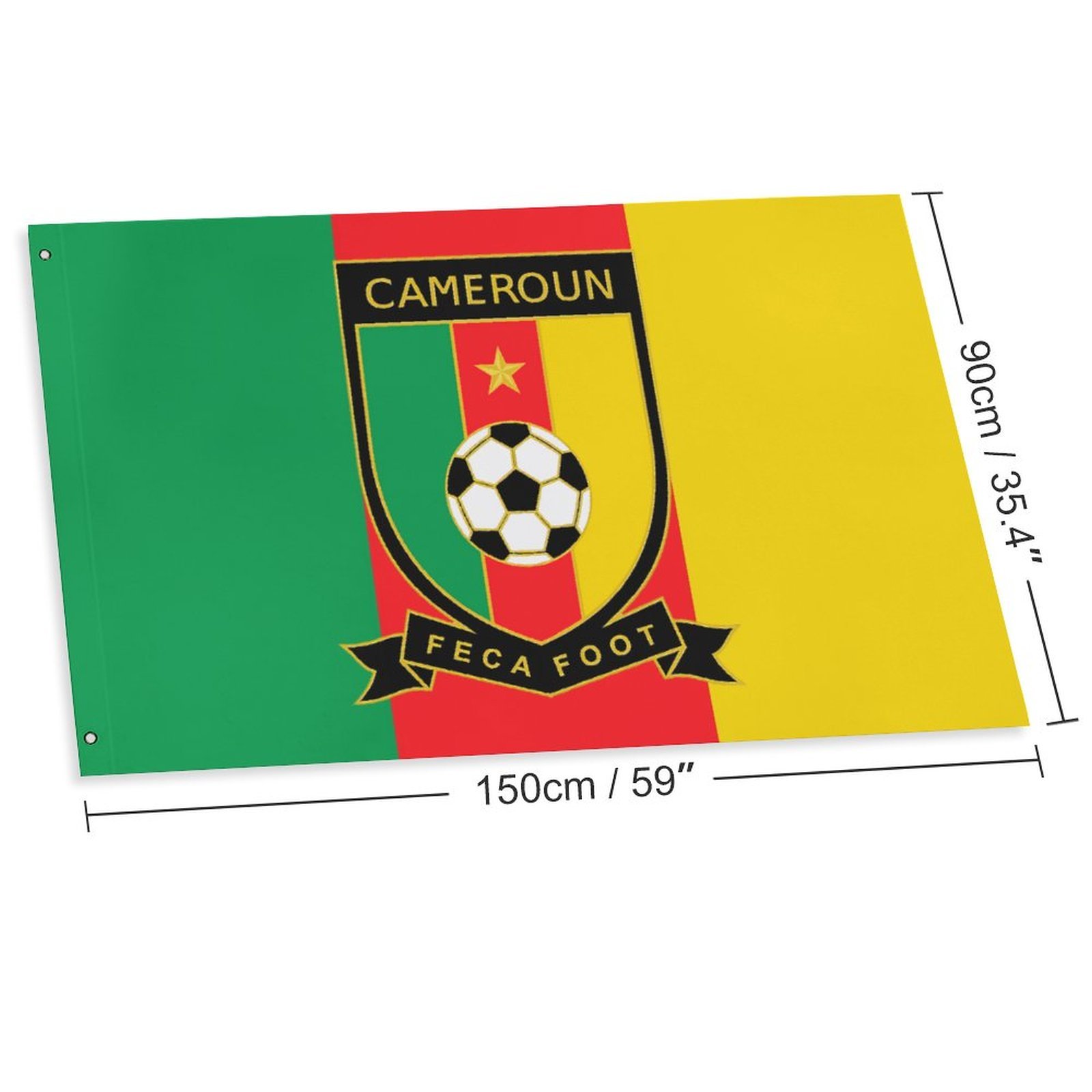 Kamerun Fahne Flagge - Garten Flagge Kamerun Fahne Flagge - Garten Flagge