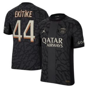 Paris Saint-Germain Hugo Ekitike 44 Third Trikot 2023-2024