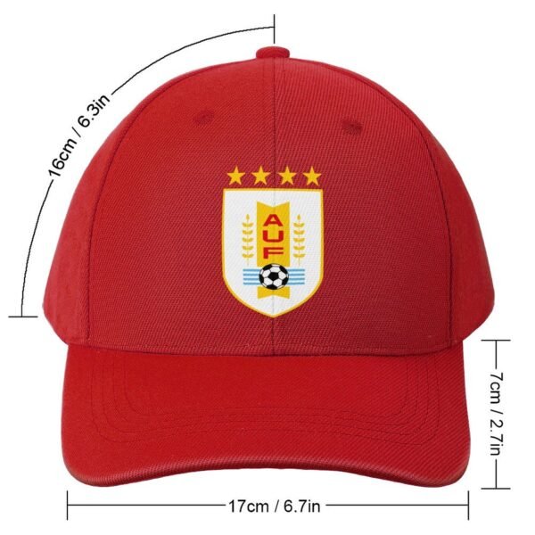 Uruguay Baseball Cap Verstellbar Reine Farbe Baseballkappe Mütze