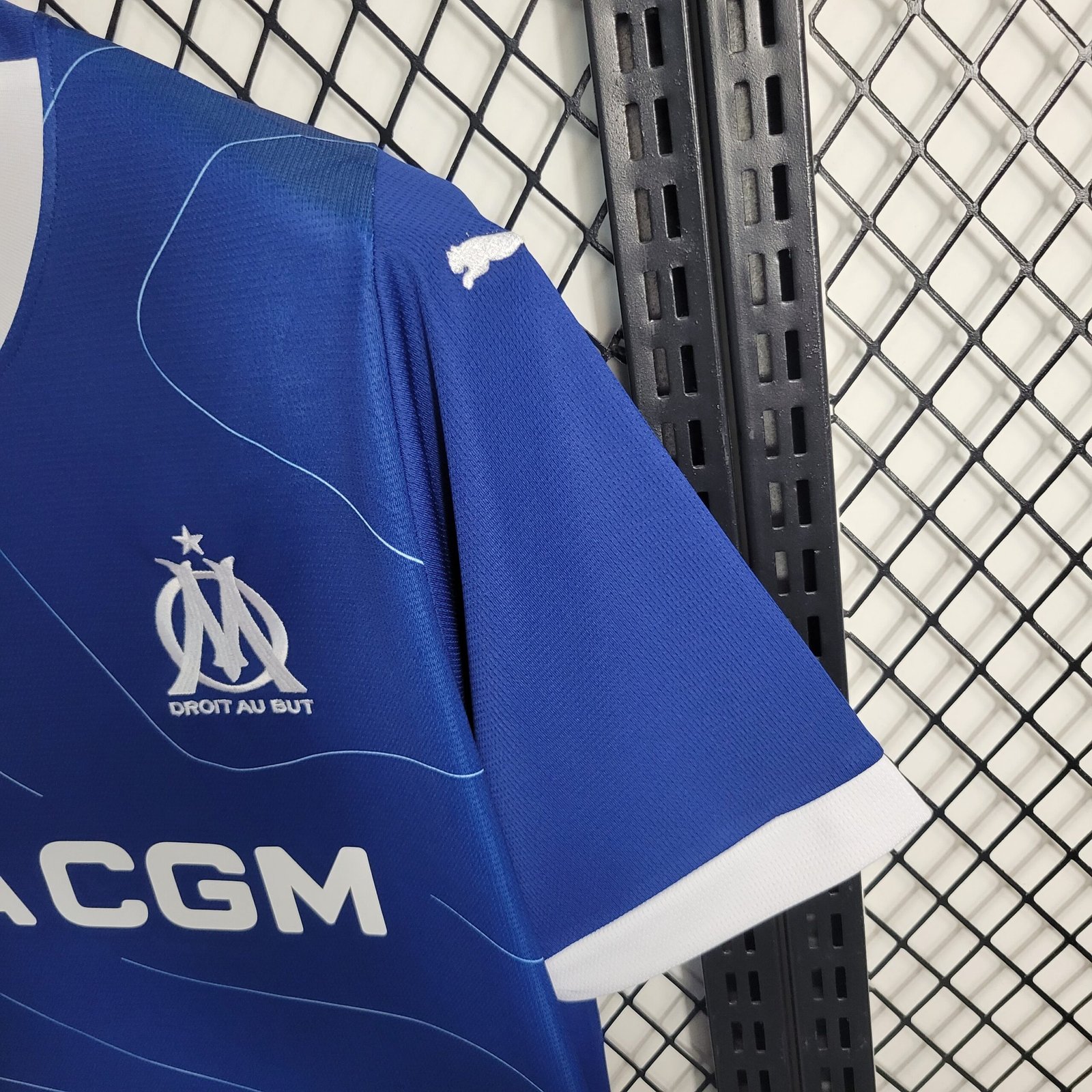 Olympique Marseille Away Trikot 2023-2024 - Blau Olympique Marseille Away Trikot 2023-2024 - Blau