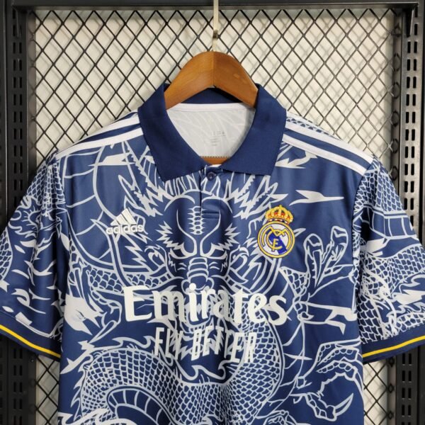 Real Madrid Chinesisch Drache Sondertrikot 2023-2024 - Blau