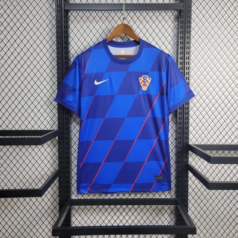 Kroatien Luka Modric 10 Away Trikot EM 2024