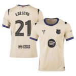 FC Barcelona Frenkie de Jong 21 Away Trikot 2025-2026