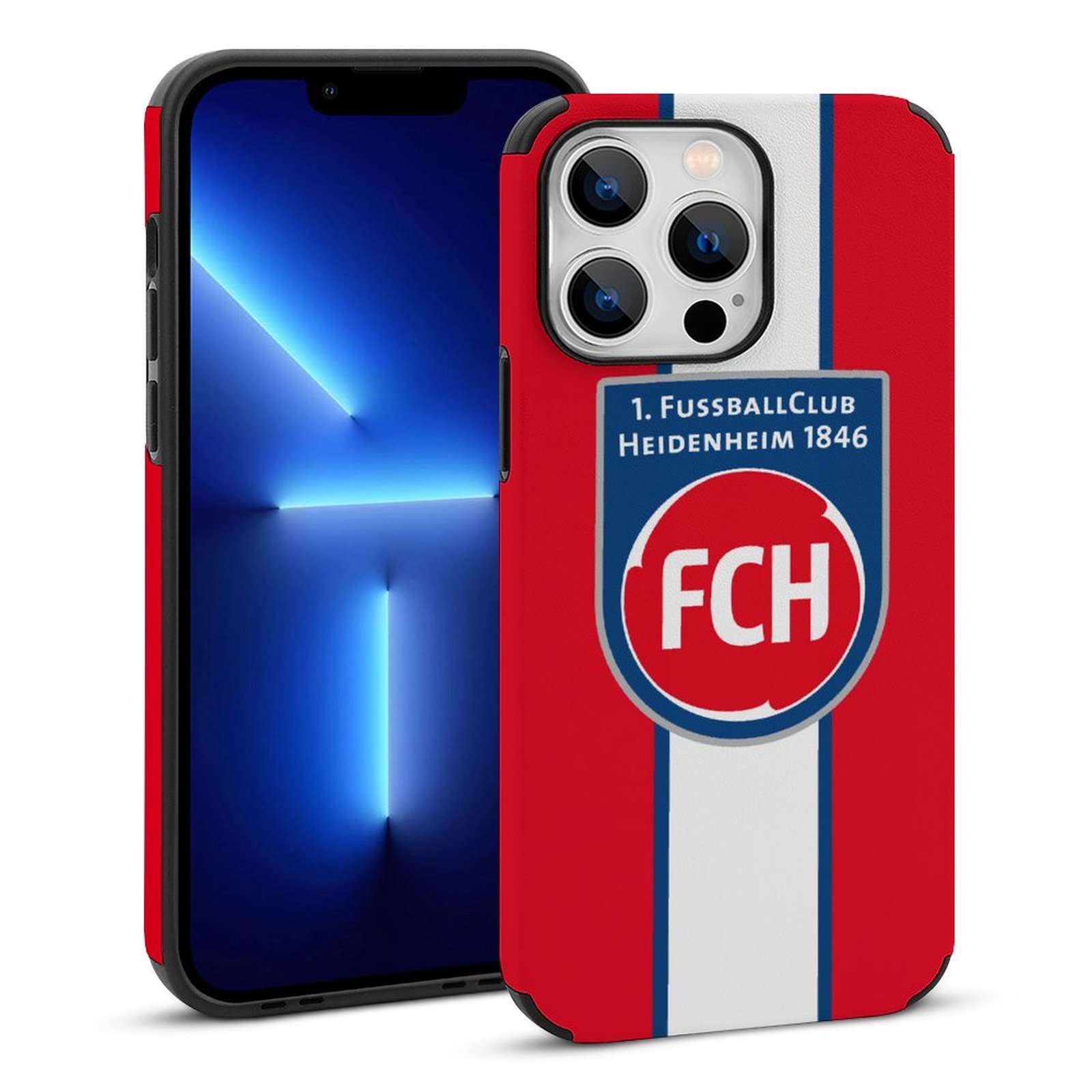 FC Heidenheim Stoßfest Und Schützend Handyhüllen & Cover Für IPhone 13 FC Heidenheim Stoßfest Und Schützend Handyhüllen & Cover Für IPhone 13