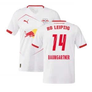 RB Leipzig Christoph Baumgartner 14 Home Trikot 2025-2026