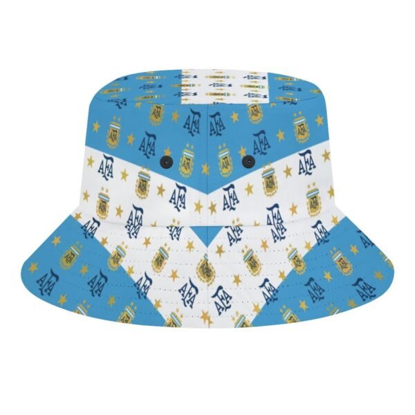 Argentinien Karomuster Sommer Sonnenhut Reversible Bucket Hat