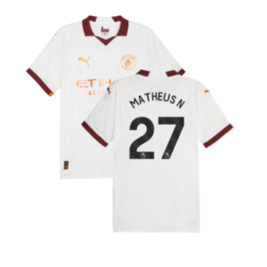 Man City Matheus Nunes 27 Away Trikot 2023-2024