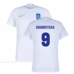 Griechenland Angelos Charisteas 9 Home Trikot 2024-2025