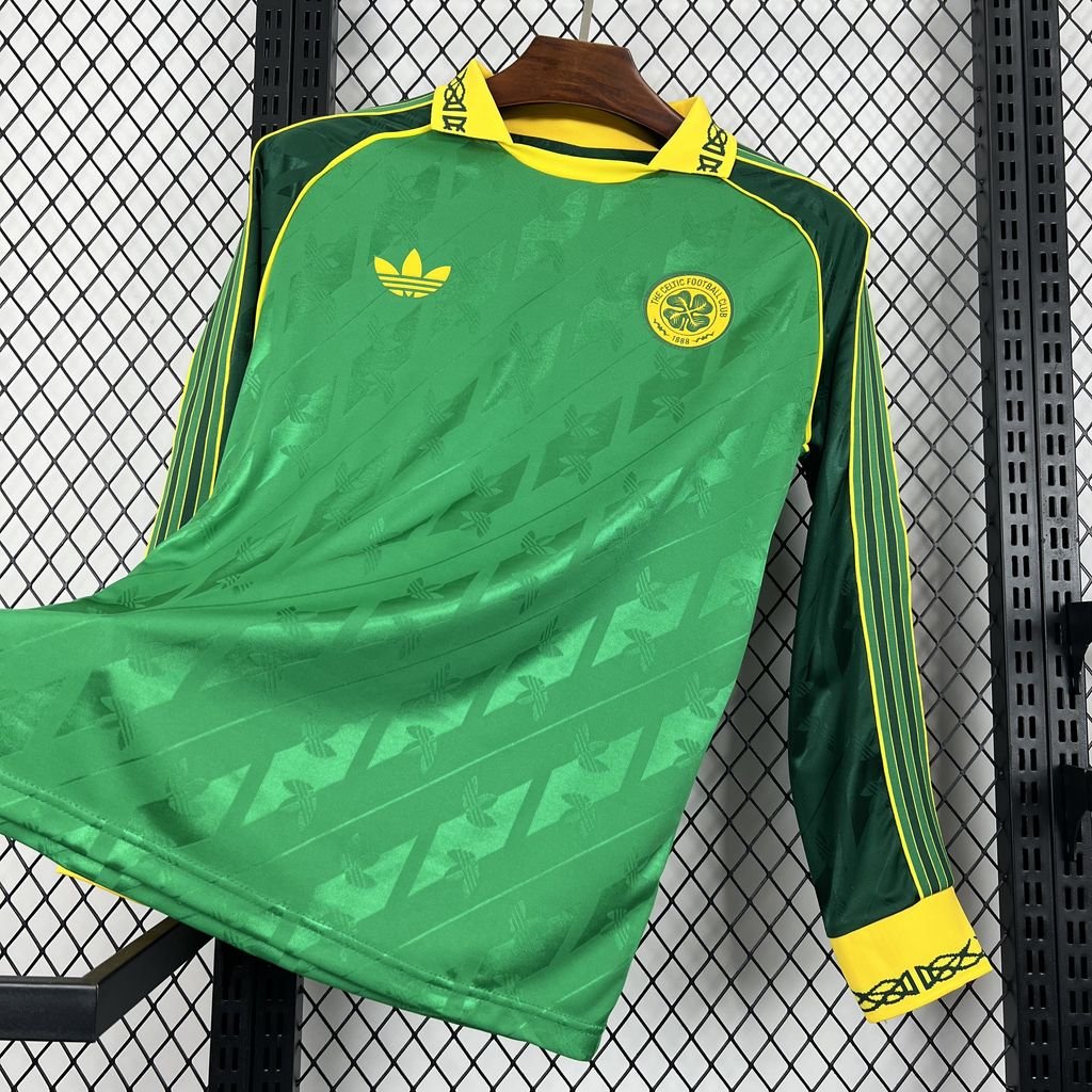 Glasgow Celtic Langarm Limitierte Sondertrikot 2024-2025 Glasgow Celtic Langarm Limitierte Sondertrikot 2024-2025