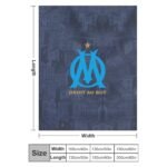 Olympique De Marseille Decken, Superweiche Decken, Verschiedene Größen Von Decken