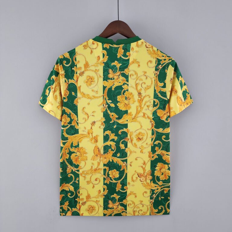 Brasilien Blumen Sonderausgabe Trikot 2022-2023 - Gelb