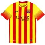 FC Barcelona Ronaldinho 10 Away Retro Trikot 2013-2014