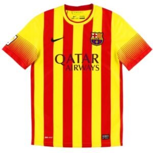 FC Barcelona Ronaldinho 10 Away Retro Trikot 2013-2014