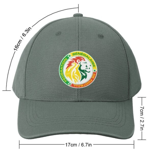 Senegal Baseball Cap Verstellbar Reine Farbe Baseballkappe Mütze