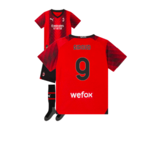AC Mailand Olivier Giroud 9 Heimtrikot Kinder 2023-2024