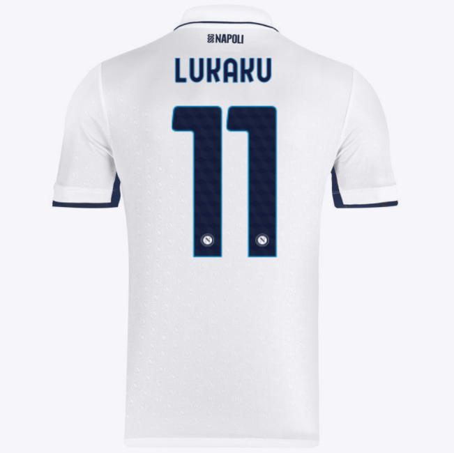SSC Neapel Romelu Lukaku 11 Away Trikot 2024-2025