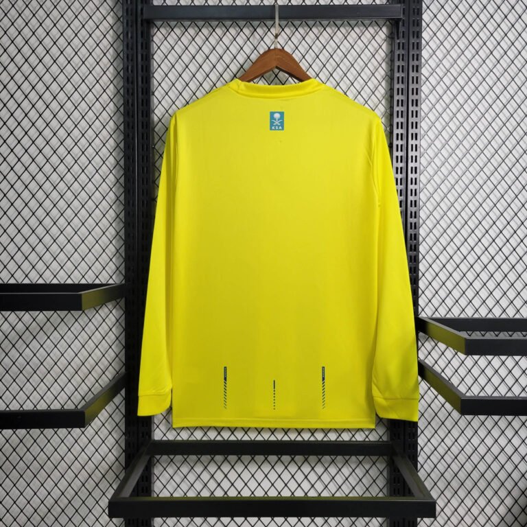 Al Nassr Langarm Home Trikot 2023-2024