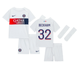 PSG David Beckham 32 Auswärtstrikot Kinder Mini Kit 2023-2024