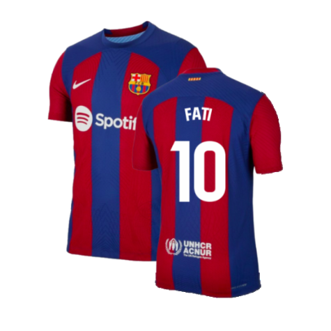 FC Barcelona Ansu Fati 10 Home Trikot 2023-2024