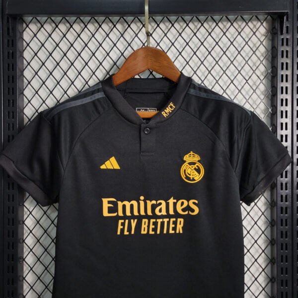 Real Madrid Arda Guler 24 Third Trikot Kinder Mini Kit 2023-2024