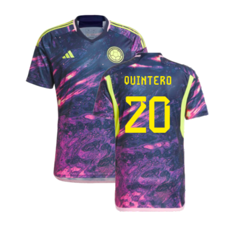 Kolumbien Juan Quintero 20 Away Trikot 2023-2024