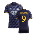 Real Madrid Karim Benzema 9 Away Trikot 2023-2024