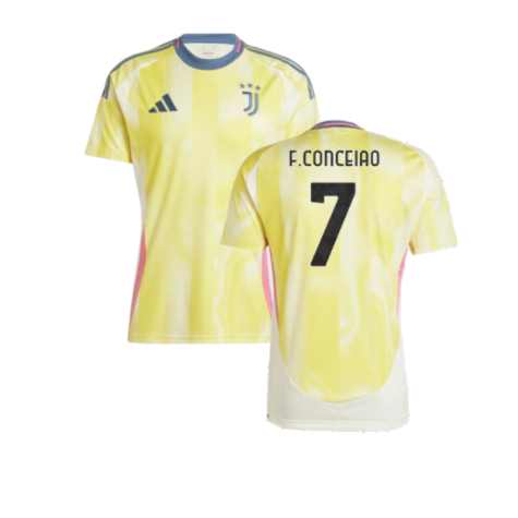 Juventus Francisco Conceicao 7 Away Trikot 2024-2025