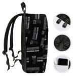 Juventus FC Unisex Backpack Rucksack Outdoor Wanderrucksack