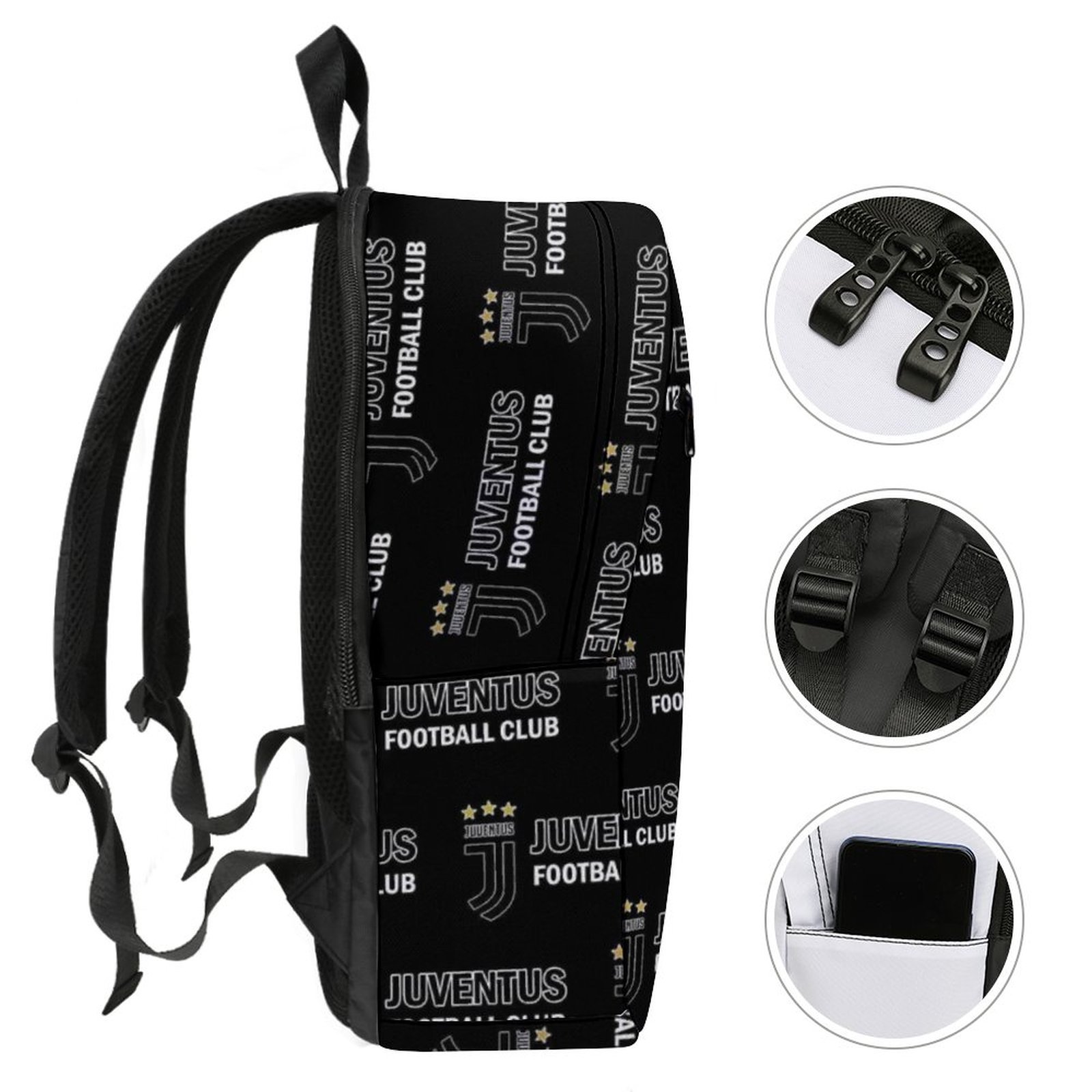 Juventus FC Unisex Backpack Rucksack Outdoor Wanderrucksack Juventus FC Unisex Backpack Rucksack Outdoor Wanderrucksack